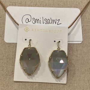 Kendra Scott Corley - gray iridescent
